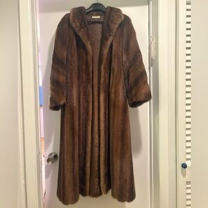 Luxurious Brown Fur Coat